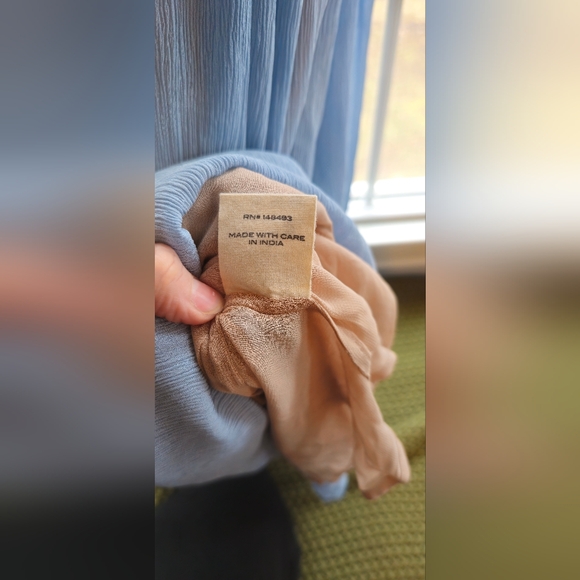 NWT Doen Drew Dress Hyacinth Blue XS - Picture 4 of 8